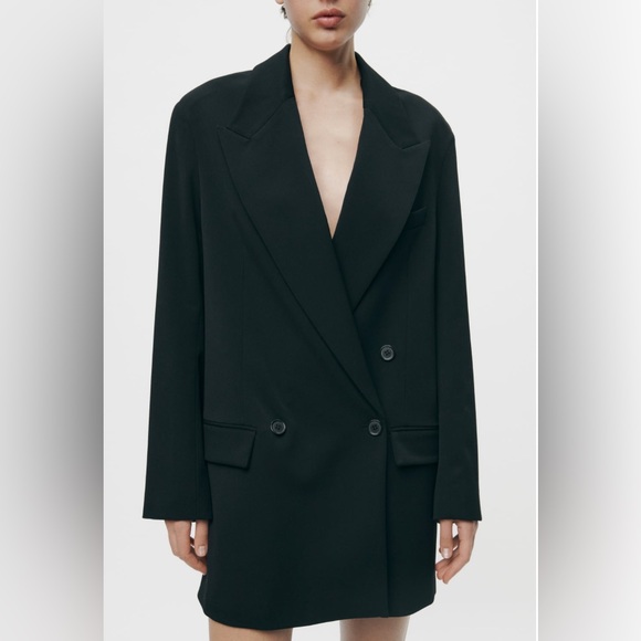 ZARA OVERSIZED BLAZER - Picture 5 of 5